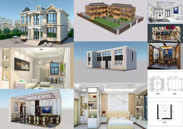 各地都设计8元起自建房设计自建别墅设计家装工装装修园景建筑设 各地都设计8元起自建房设计自建别墅设计家装工装装修园景建筑设